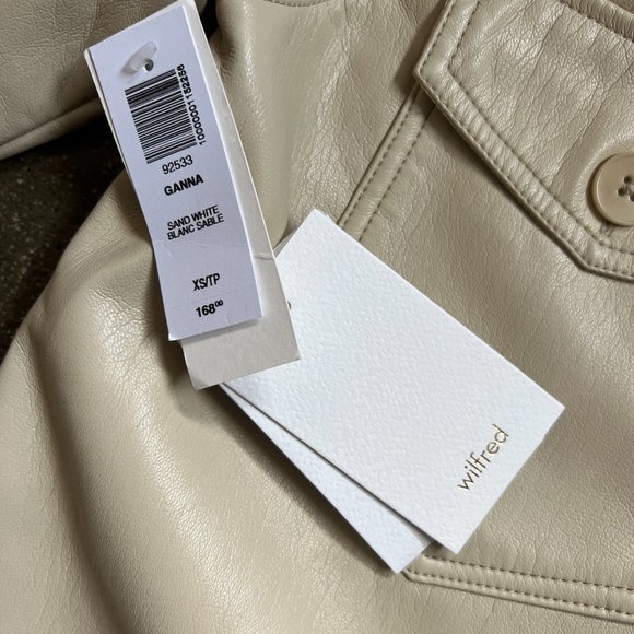 NWT Wilfred Ganna Shirt Jacket XS - Picture 10 of 11